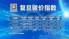 2025年4月復(fù)旦碳價(jià)指數(shù)發(fā)布！