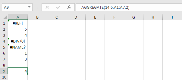 aggregate function in r example