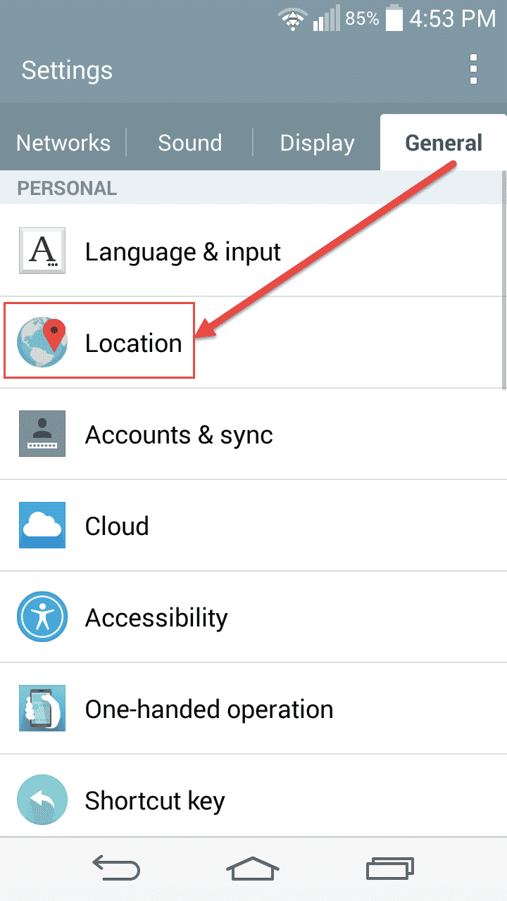 android location manager service example