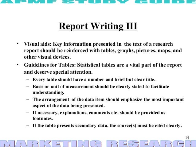 example of methodology in report writing