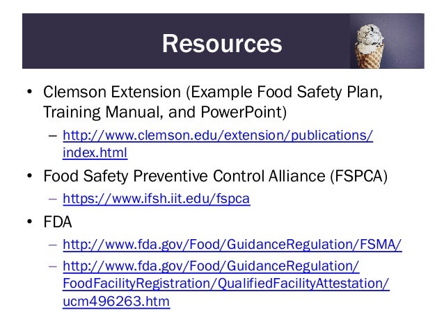 food safety plan qld example