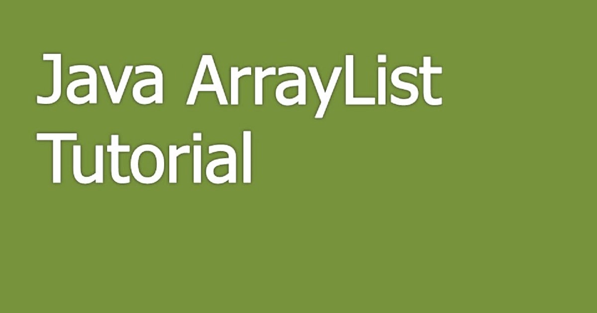 array to arraylist java example