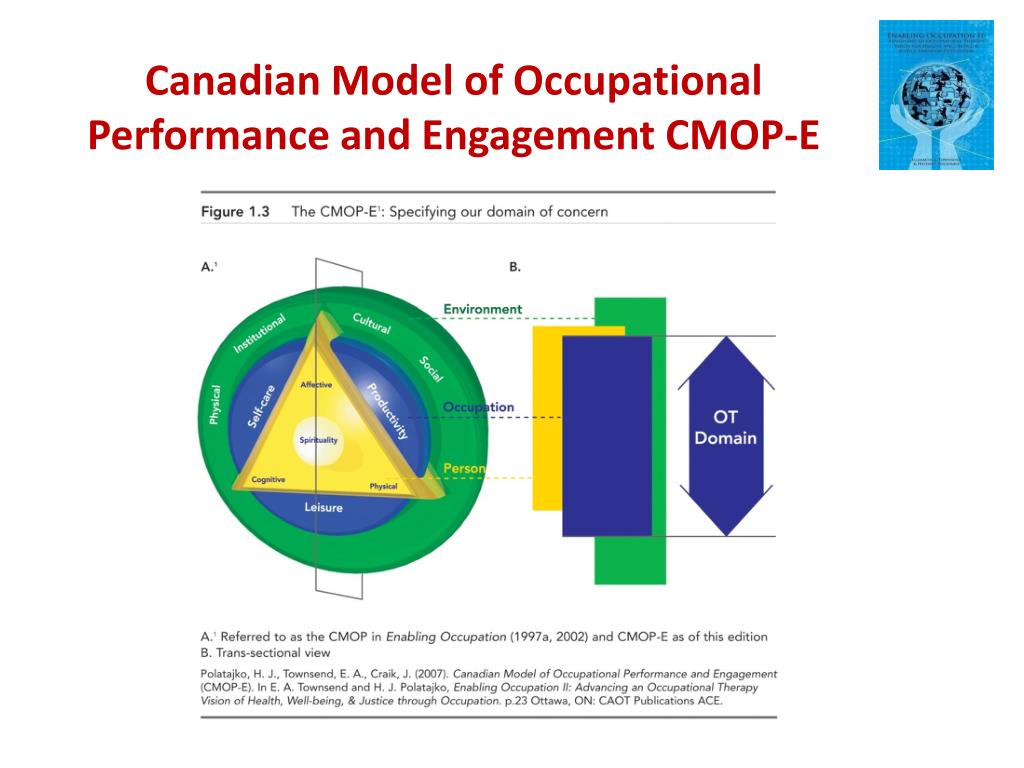 canadian model of occupational performance and engagement example