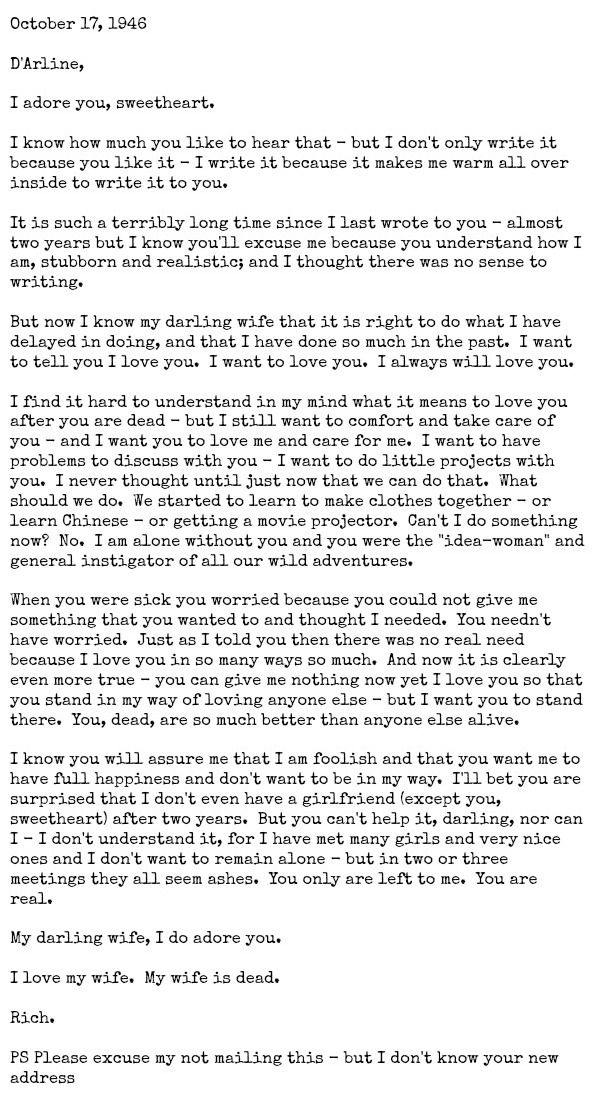 example of writing a love story