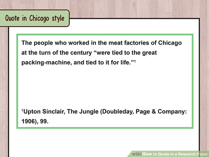 chicago style quote citation example