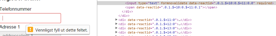 html form validation using javascript example